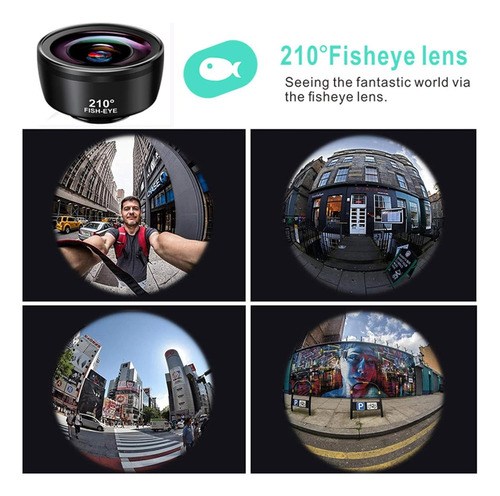 Set Premium Lentes Para Cámara De Celular Efectos Foto Lente Celular Variada - Son Efectos