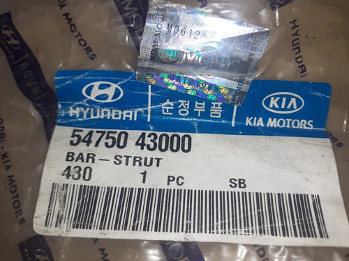 Barra Tensora Hyundai H-100 Peça Nova Original. 54750 43000