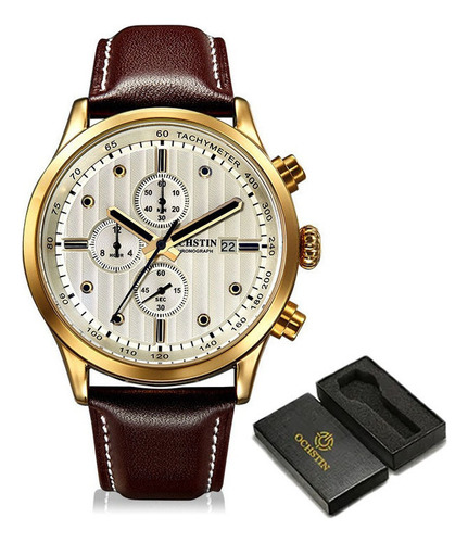 Reloj De Cuarzo Deportivo Ochstin Gq042 Con Cronógrafo