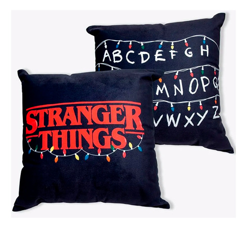 Almofada 40x40 Stranger Things Luzes Zona Criativa