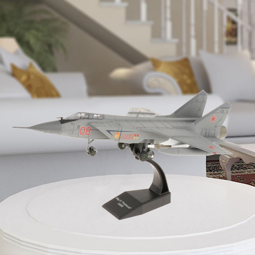 1/72 Mig-31 Fighter Modelo De Ejército De Metal Con Regalos