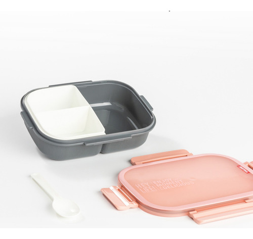 Bento Fiambrera Lunch Box Topper Para Lunch Lonchera Termica Rosa
