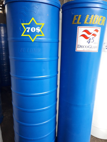 Tanques Cilindricos Apartemento 320ltrs Azul/blanco Tienda