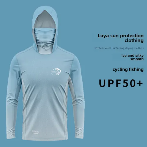 Sudadera Transpirable Con Protección Uv Y Capucha De Pesca