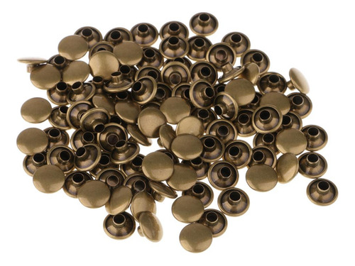 200 Piezas De Remaches De Material Cuero Con Remaches Sola