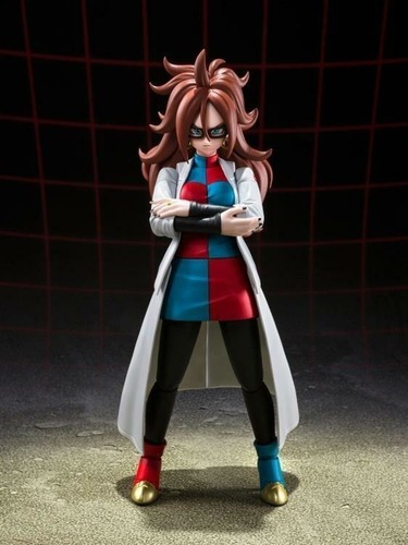 Android 21 Lab Coat Dragon Ball Fighter Z Sh Figuarts Bandai (Usado)
