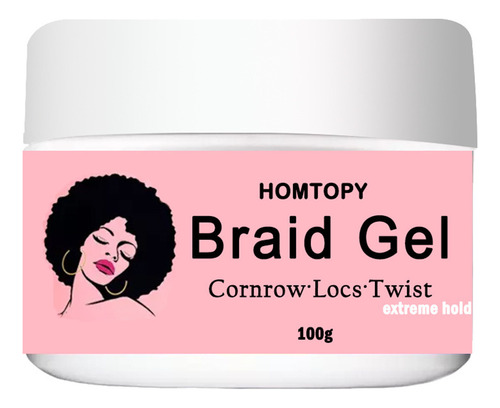 Braid Gel Cream Water Para Peinar El Cabello El Gel Para Pei