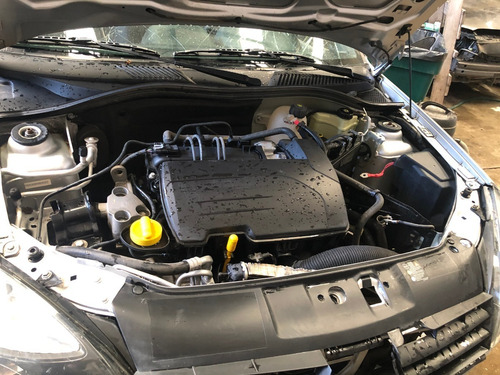 Chocado Renault Clio 1.2 2012 Listo Para Transferir