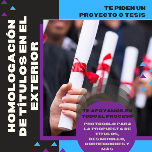 Asesoría, Corrección Y Elaboración De Tesis De Grado
