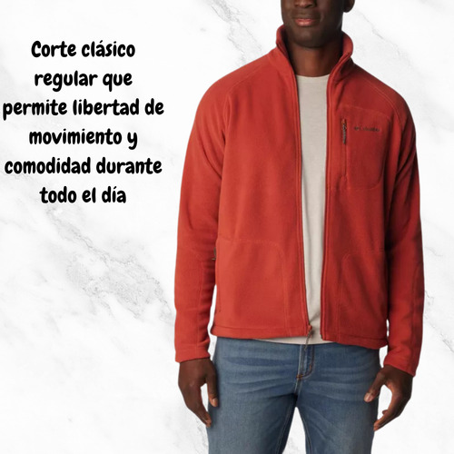 Campera Polar Columbia Micropolar Térmico Liviano Fast Trek