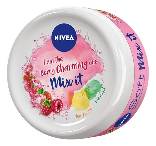 Crema Multipropósito Nivea Soft Mix It Berry 100ml