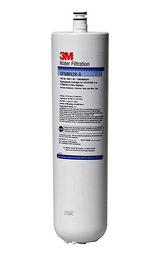 3m Cartucho De Filtro De Agua De Repuesto Cfs8112x-s, 560110