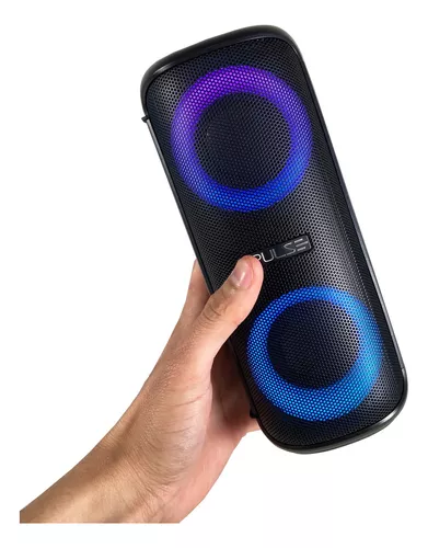 Caixa de Som Bluetooth Portátil Pulse Mini Box 30W RMS Recarregável - Caixa  de Som Bluetooth / Portátil - Magazine Luiza