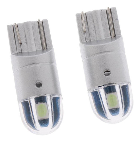 2 Unidades T10 3030 2smd Led Para Coche, 12 V, Aluminio [u]