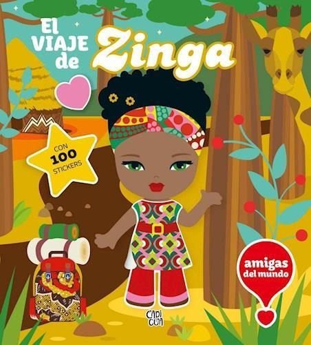 Libro Con Stickers - El Viaje De Zinga  - Vyr