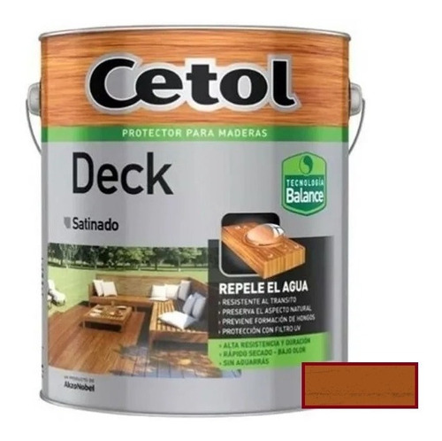 Cetol Deck Balance Al Agua 4lts