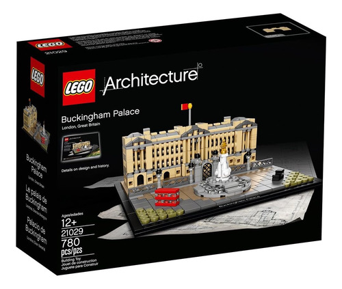 Lego Architecture Palacio De Buckingham, 21029.-