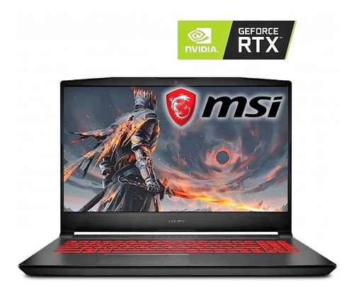 Imagen 1 de 7 de Notebook Gamer Msi Katana Gf66 I7-11 16gb Rtx3060 Ssd512 15