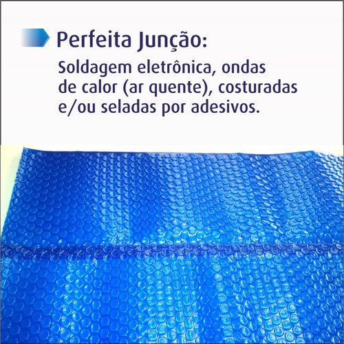 Capa Bolha Lona Térmica Para Piscina 3x6 Mts Thermocap