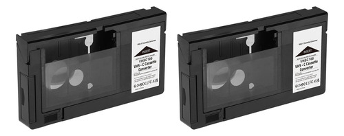 2 Adaptadores De Casete Vhs-c Para Videocámaras Vhs-c Svhs J