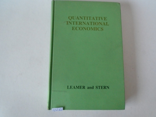 Quantitative Internacional Economics - Leamer And Stern