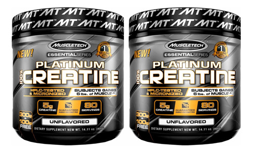 Creatina Platinum Muscletech 2unid X 400grs Envio Gratis!