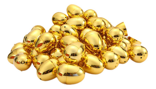 20x Huevos De Pascua Dorados Cestas De Huevos De Pascua