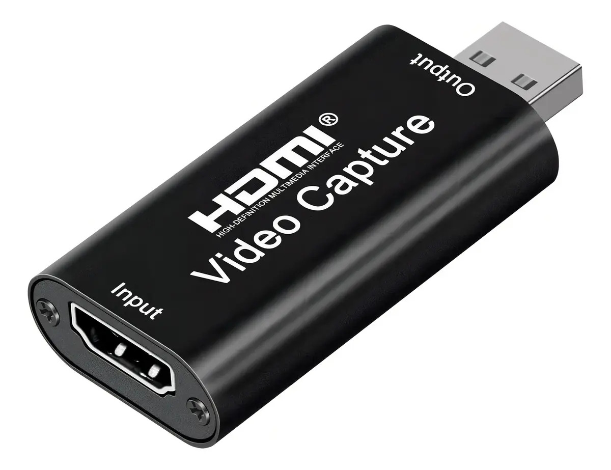 Capturadora De Video Externa Seisa HU-03 HDMI A USB 3.0 4K Para Streaming
