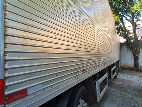 Imagem 3 de 8 de Mercedes Benz 2430 Atego 4 Eixo Bau 11 Mts Ano 2015