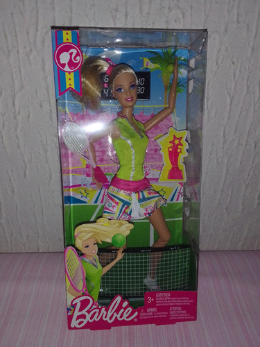 Barbie I Can Be Quiero Ser A Tennis Champion Team Racket 