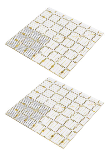 Rejilla Para Cortar Tela Acrílica De Doble Color, 2 Unidades