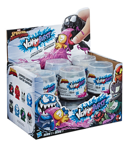 Marvel Venom Burst Slime Spider-man Maximum Venom
