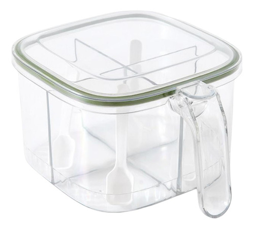 Caja De Condimentos 4 Compartimentos De Almacenamiento Botes