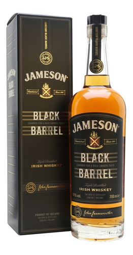 Whisky Jameson  Black Barrel 750ml 40% Irish Whiskey