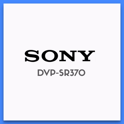 Reproductor De Dvd Sony Dvp-sr370 Usb Compacto Retoma H/6dvd