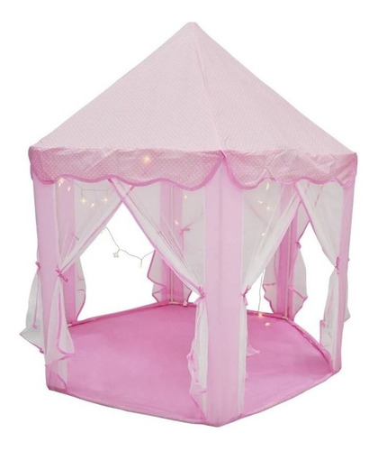 Barraca Infantil Tenda Iluminada Casinha Menina Com Luzes