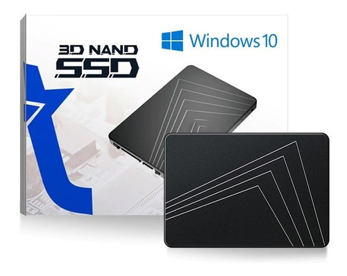 SSD de 120 GB con Windows instalado, color negro - blanco