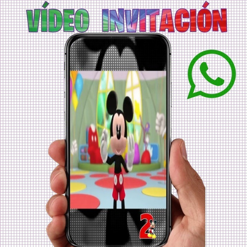 Video Invitación  Mickey Mouse Minnie La Casa De Mickey