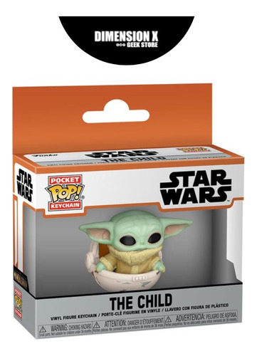 Llavero Funko Keychain The Child In Pod Star Wars Baby Yoda
