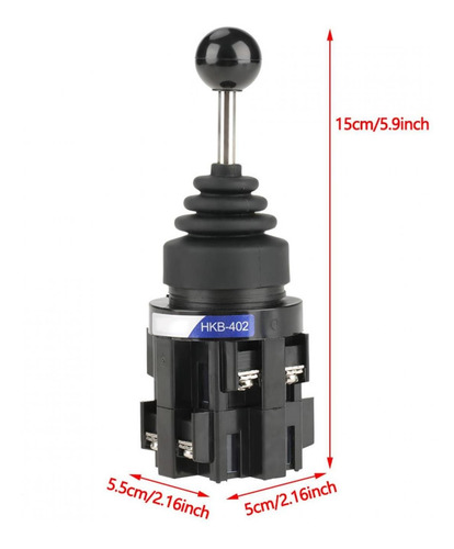 1pc Cs-402 4no 4 Posições Retorno Momentâneo Vara Joystick S
