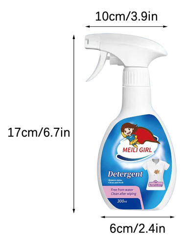 Spray De Remoção De Manchas De Oxigênio Ativo Para Manchar M