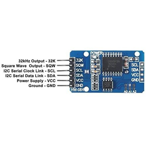 Módulo De Reloj En Tiempo Real Atrip, Sensor Rtc, Ds3231, 3