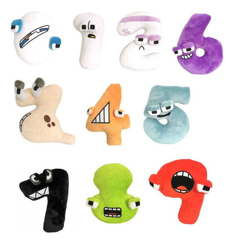 Alphabet Lore Diy Número 0 A 9 (1 Piezas)