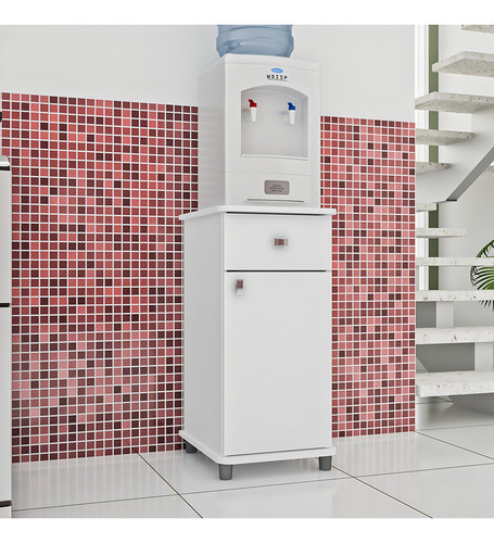 Armario Gabinete Mueble Porta Garrafón Bertolini Asm 153 Bco Color Blanco