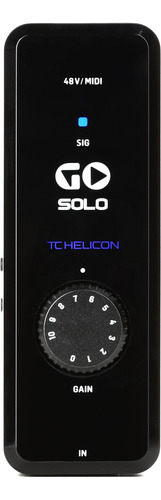 Tc-helicon Go Solo Audio/midi Interfaz Para Dispositivos Mov