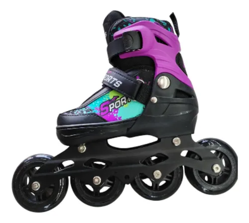 Patines Semiprofesional Rueda Grande Con Kit De Protección