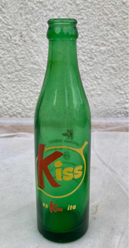 Antigua Botella De Refresco - Kiss - Paso De Los Toros