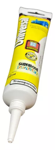 Sellador Silicona Universal Suprabond Transparente 280ml