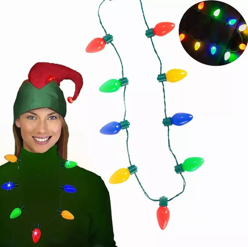 Aplicable A Juego De 10 Piezas De Adornos Navideños, Collar