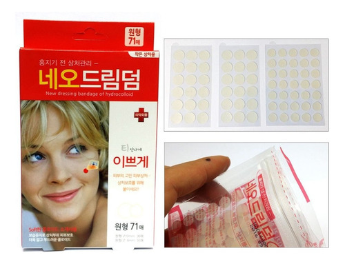 New Dressing Bandage Of Hydrocolloid Round Box Count B...